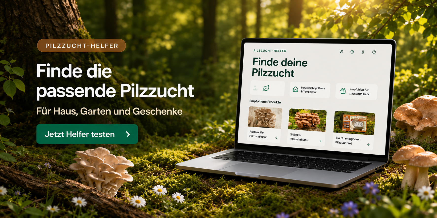 Unser Pilzzucht-Helfer