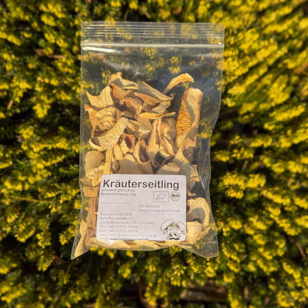 Bio Kräuterseitlinge getrocknet DE-ÖKO-021, 20 g